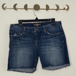 Lucky Brand Blue Jean Shorts Classic Cut-Offs